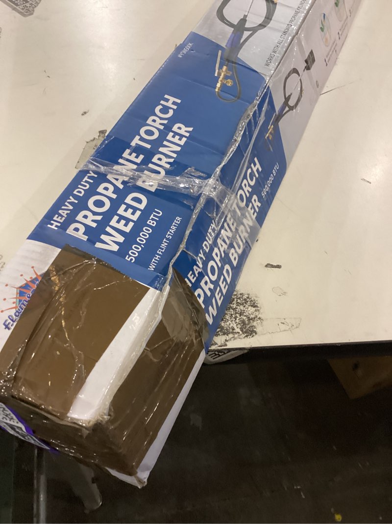 Propane torch weed burner