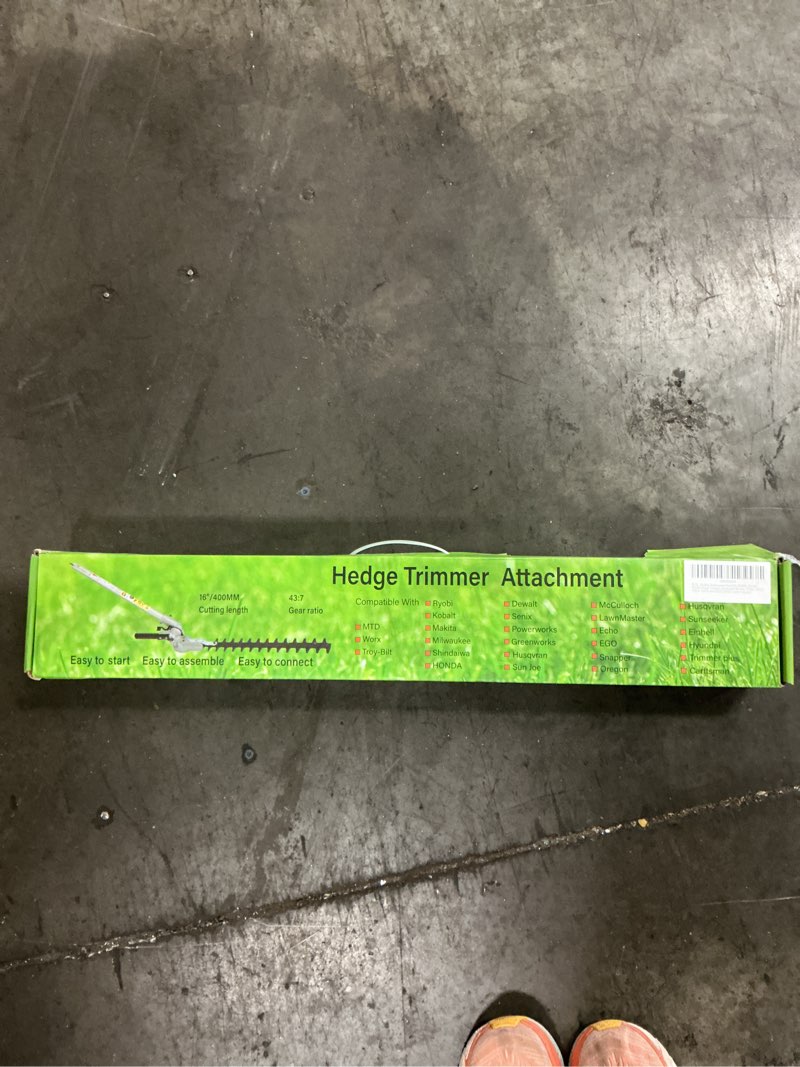 Condition photo showing As Is for kerlista replacementpart hedge trimmer attachment fits for 525rk 525lk 129lk 524lk 122lk 330lk sring trimmer brushcutter ha860 ha322 ha200