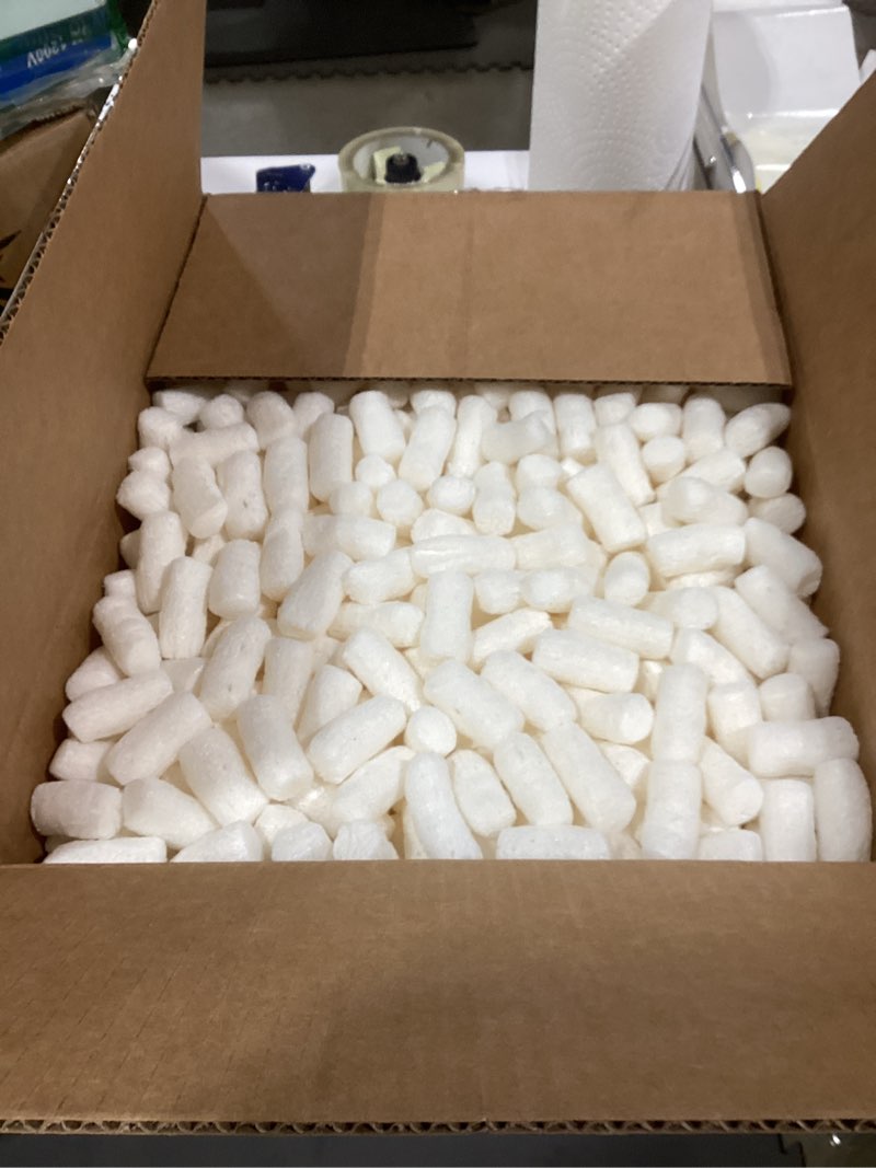 Condition photo showing Good Condition for MagicWater Packing Peanuts for Shipping - 1 Cu Ft - Bio Tube Recycled Compostable & Biodegradable Void Filler - Cushion for Shipping Packaging - Dust-Free & Abrasion Resistant - Non Styrofoam