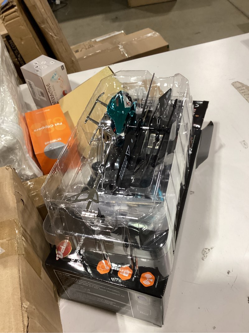 Condition photo showing Good Condition for similar productrc helicopter, remote control helicopter for kids with 30mins flight(2 batteries), 7+1 led light modes, altitude hold, rc toys for boys girls red