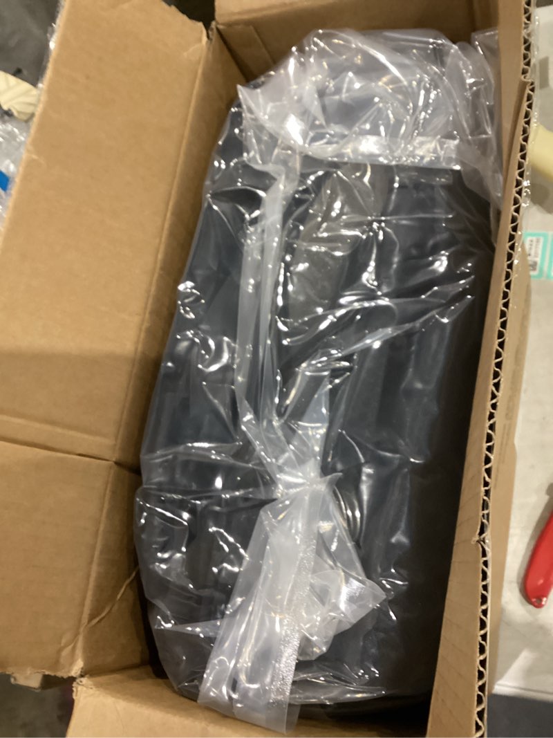 Condition photo showing New/Like New for Skechers Memory Foam Car Seat Covers, Air Cool Mesh Thick Seat Covers, Airbag Compatible Car Seat Cover, Automotive Comfort Protection for Most Cars,Vans,Trucks, SUVs,Black Full Set Black/Black