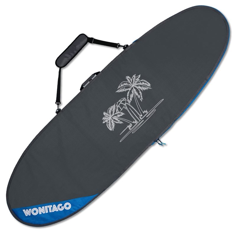 WONITAGO Surfboard Travel Bag, Stand-up Paddle Board Carrying Bags, Surf Cover Wear-Resistant and Lightweight Size 6'0, 6'6, 7'0, 7'6, 8'0, 8'6, 9'2, 9'6, 10'0 7'0"