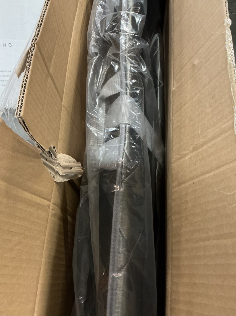 Condition photo showing Good Condition for ZONEMEL Portable Far Infrared Sauna for Home, Personal Sauna for Relaxtion & Detox at Home, Full Body Sauna Tent with Heating Foot Pad, Folding Chair (L 27.6’’ x W 31.5’’ x H 37.8’’) 27.6"x31.5"x37.8" Gray