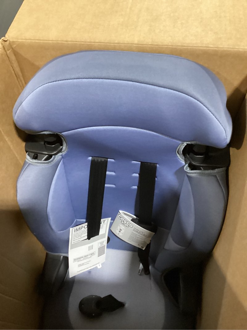 Condition photo showing Good Condition for cosco kids finale dx 2-in-1 booster car seat, forward facing toddler car seat (40-65 lbs) and belt positioning high back booster (40-100 lbs), organic waves