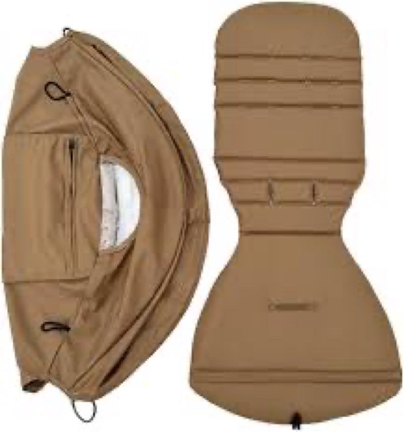 Feliliber Baby Stroller Seat Cushion and Canopy Compatible with Babyzen YOYO 2 and YOYO+, Pushchair 