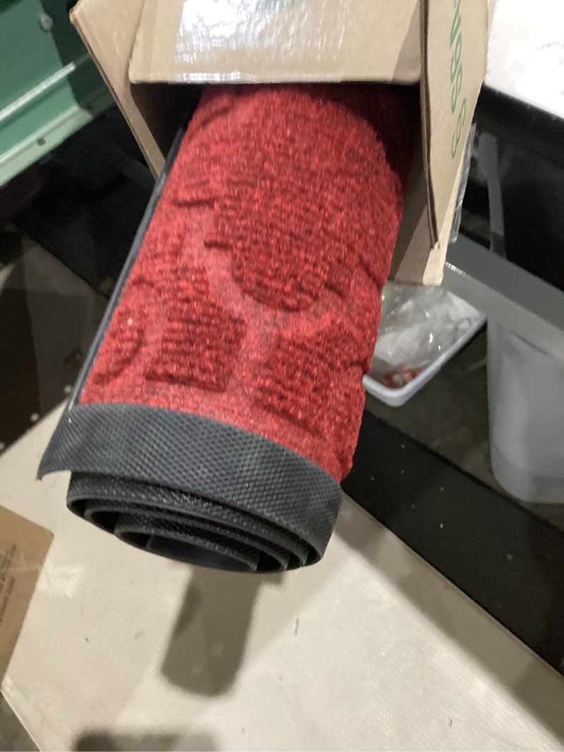 Condition photo showing Good Condition for traffic guard door mat in maroon