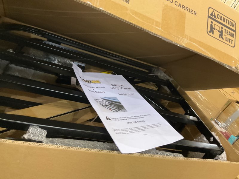 Condition photo showing Good Condition for Hitch mounted cargo carrier