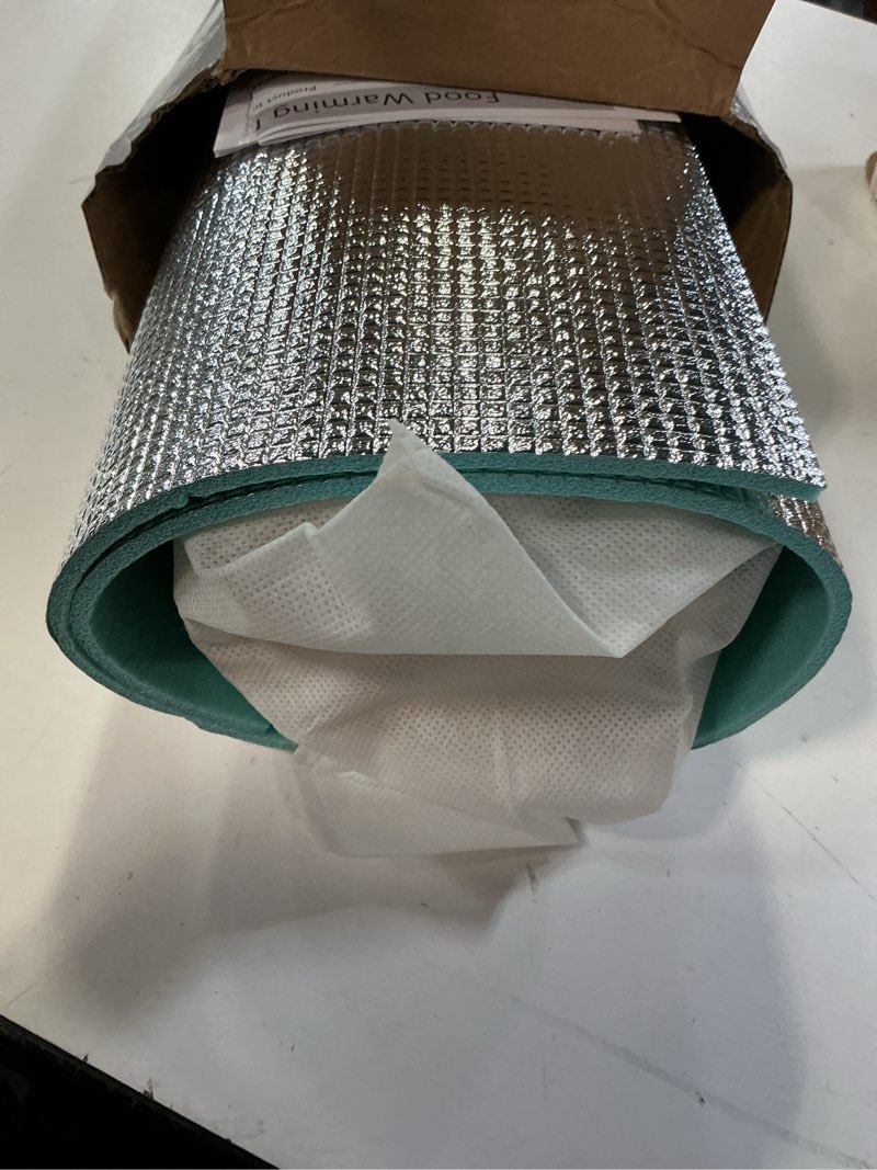 Condition photo showing Good Condition for food warming mat with heat-resistant pad, 26x15 inch, 6-level temp 6-hour timer, child lock safety,food warmer chafing dishes for buffet. warm white 26x15 inch