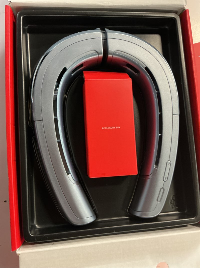 Condition photo showing Good Condition for ranvoo aice lite max 2026 real ac cold blast [no.1 coolest & most durable] ai neck air conditioner, best immersive neck cooler, 6000 mah rechargeable neck fan blow cold air, summer gifts for mom blue