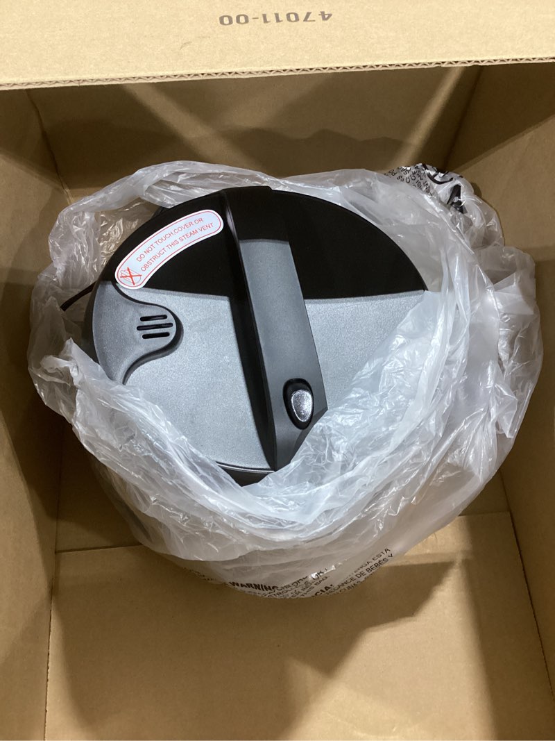 Condition photo showing Good Condition for COMFEE' Compact Rice Cooker, 6-in-1 Stainless Steel Multi Cooker, Slow Cooker, Steamer, Saute, and Warmer, 2 QT, 8 Cups Cooked(4 Cups Uncooked), Brown Rice, Quinoa and Oatmeal, 6 One-Touch Programs 6 Presets_4 Cups Uncooked