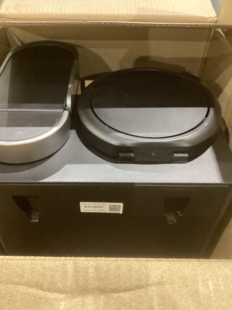Condition photo showing As Is for keurig k-duo hot & iced single serve & carafe coffee maker, multistream technology, 72oz reservoir (gen 2)