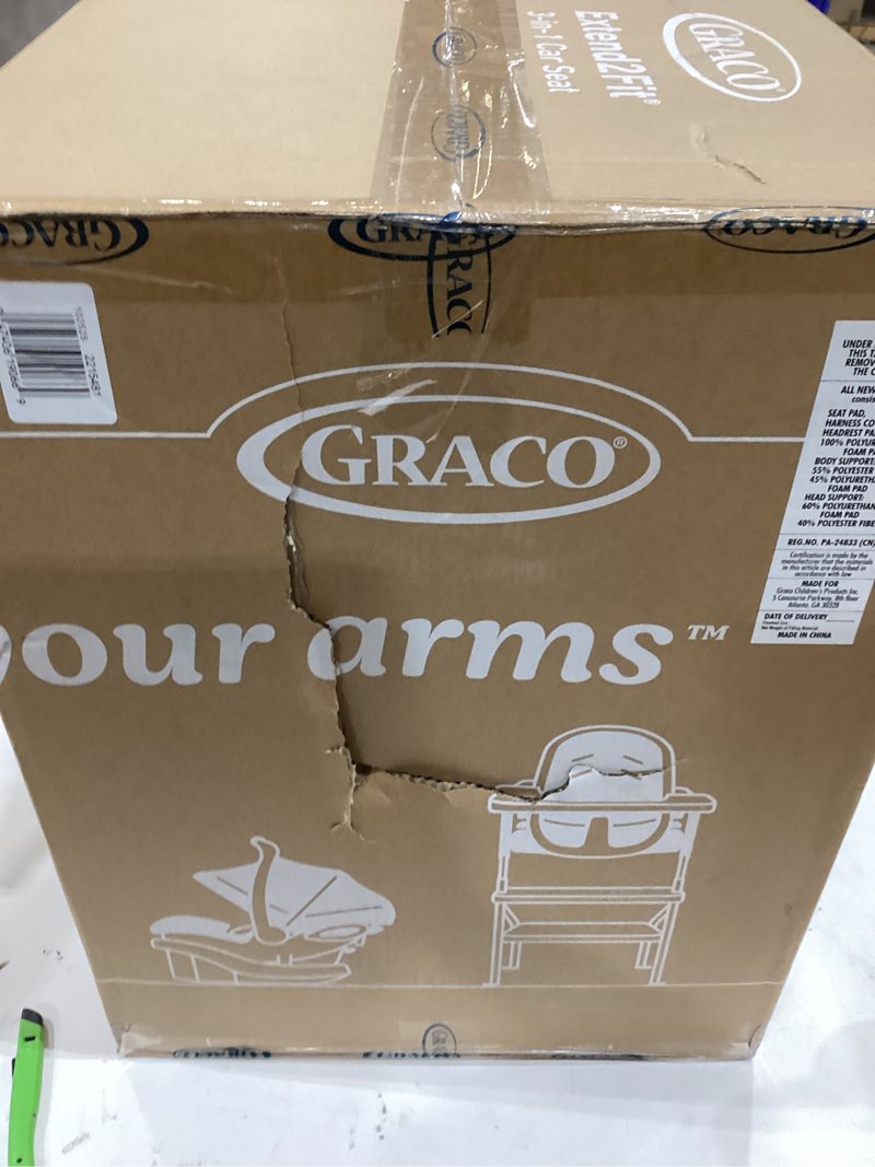 Condition photo showing New/Like New for Graco 3 in 1 car seat