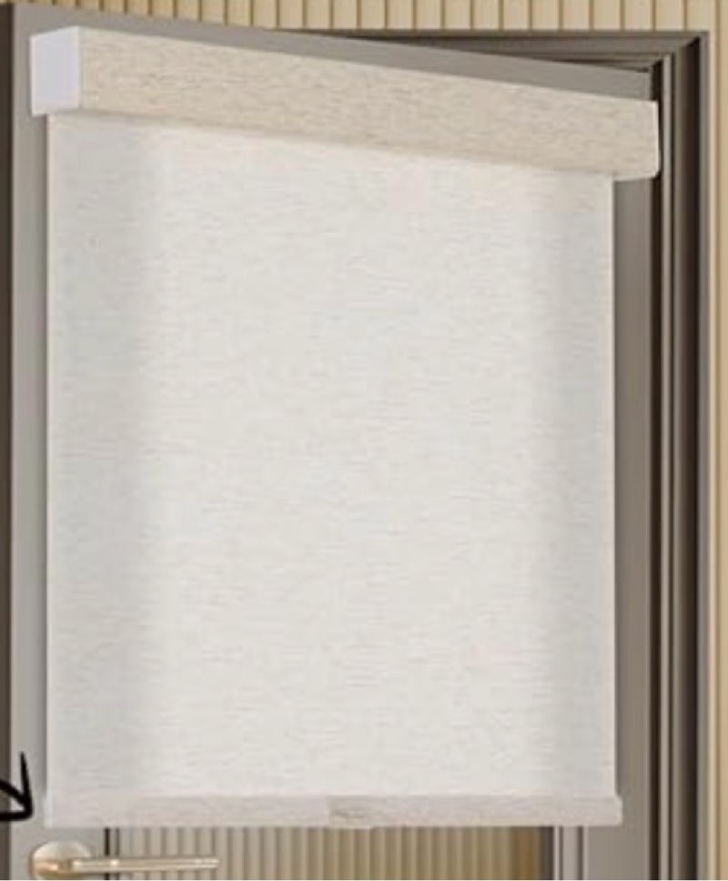 persilux light filtering roller shades for window blinds,cordless,linen fabric,thermal insulated fab