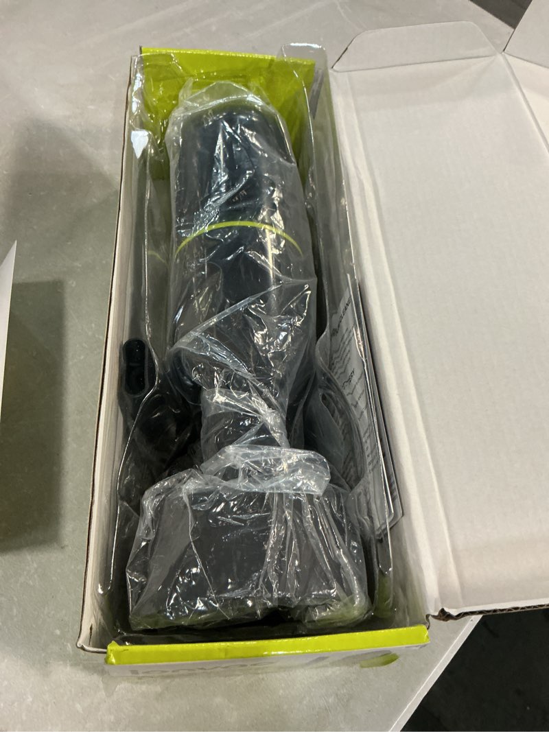 Condition photo showing Good Condition for ionvac handvac handheld cordless vacuum, pet-friendly multi-surface lightweight vacuum cleaner with usb charging, model #7441, green