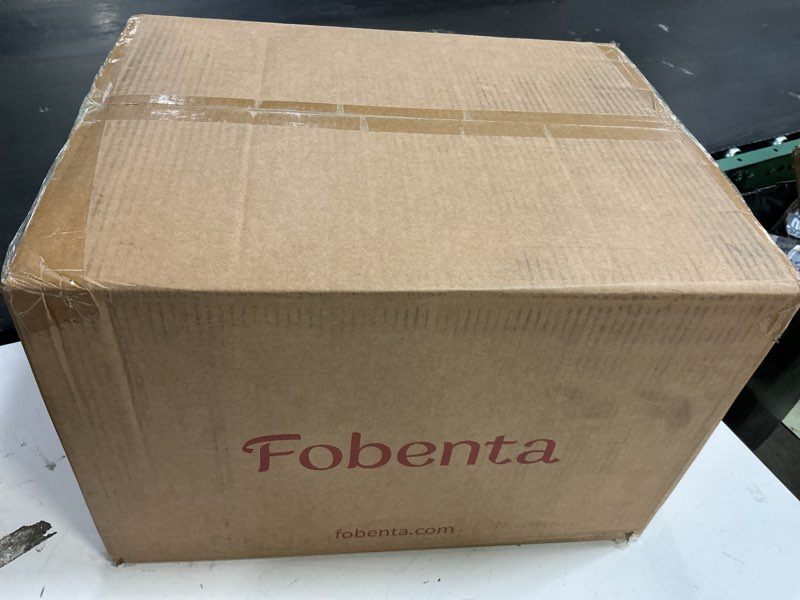 Condition photo showing New/Like New for fobenta 24 piece dark ceramic dinnerware set,slate blue plates and bowls set for 8 – minimalist dish sets for hosting with edge and elegance ocean blue service for 8 (24pcs)