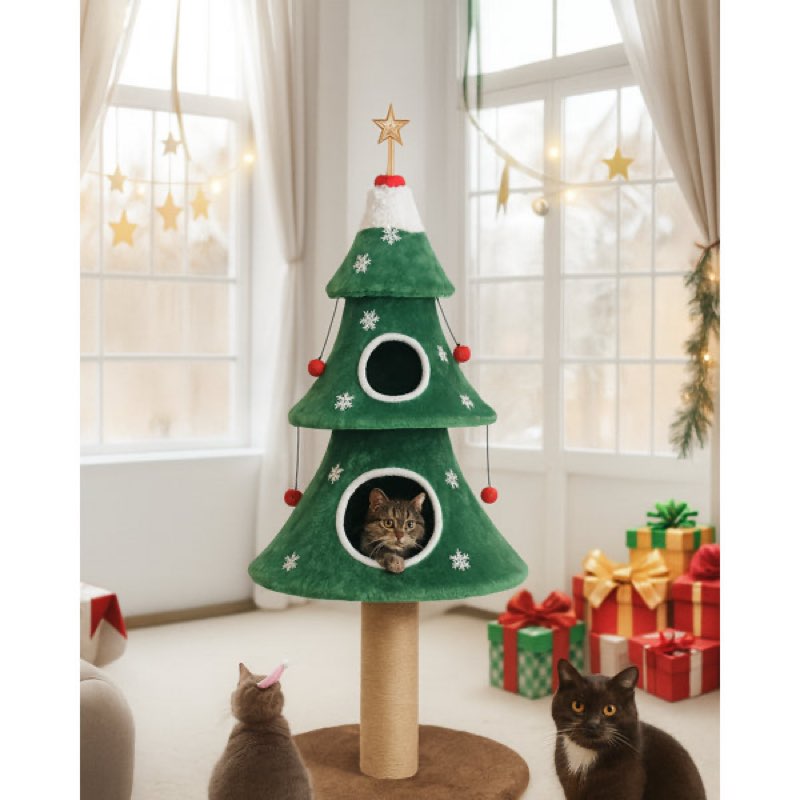Christmas Cat Tree