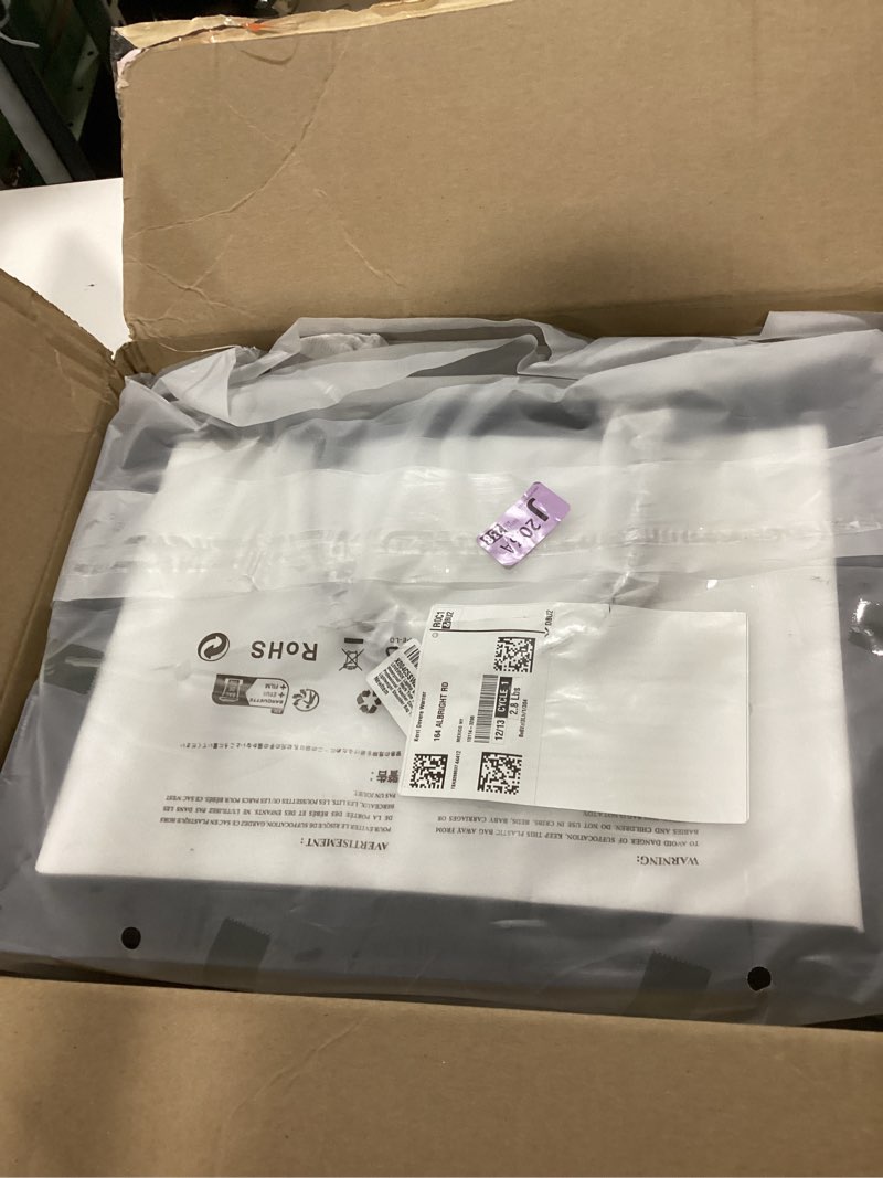 Condition photo showing New/Like New for LOVEVOOK Laptop Bags for Women, 17 inch Waterproof Work Tote Bag with Clutch, Professional Teacher Computer Purse Lightweight Shoulder Bag Travel, Quilted Beige & Brown 17 inch Beige Brown