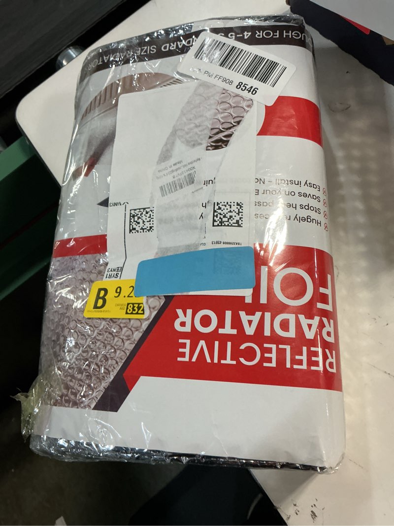 Condition photo showing New/Like New for Reflective Foil Insulation, Double Reflective Bubble Insulation Sheet, Aluminum Foil Bubble Shield, Radiant Barrier Roll for RV Windows Weatherproofing (23.6''x 10Ft) 23.6'' x10 Ft