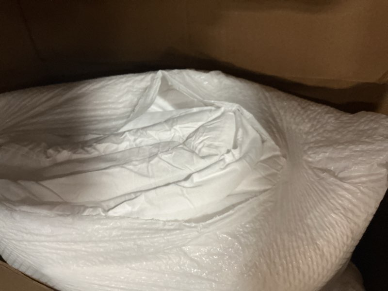 Condition photo showing Good Condition for Bedsure Comforter Duvet Insert - Quilted Comforters Oversized King Size, All Season Duvet, GentleSoft Down Alternative Bedding, with 8 Tabs, Gifts for Women/Men, White, Oversized King 116 x 98 Inches White Oversized King