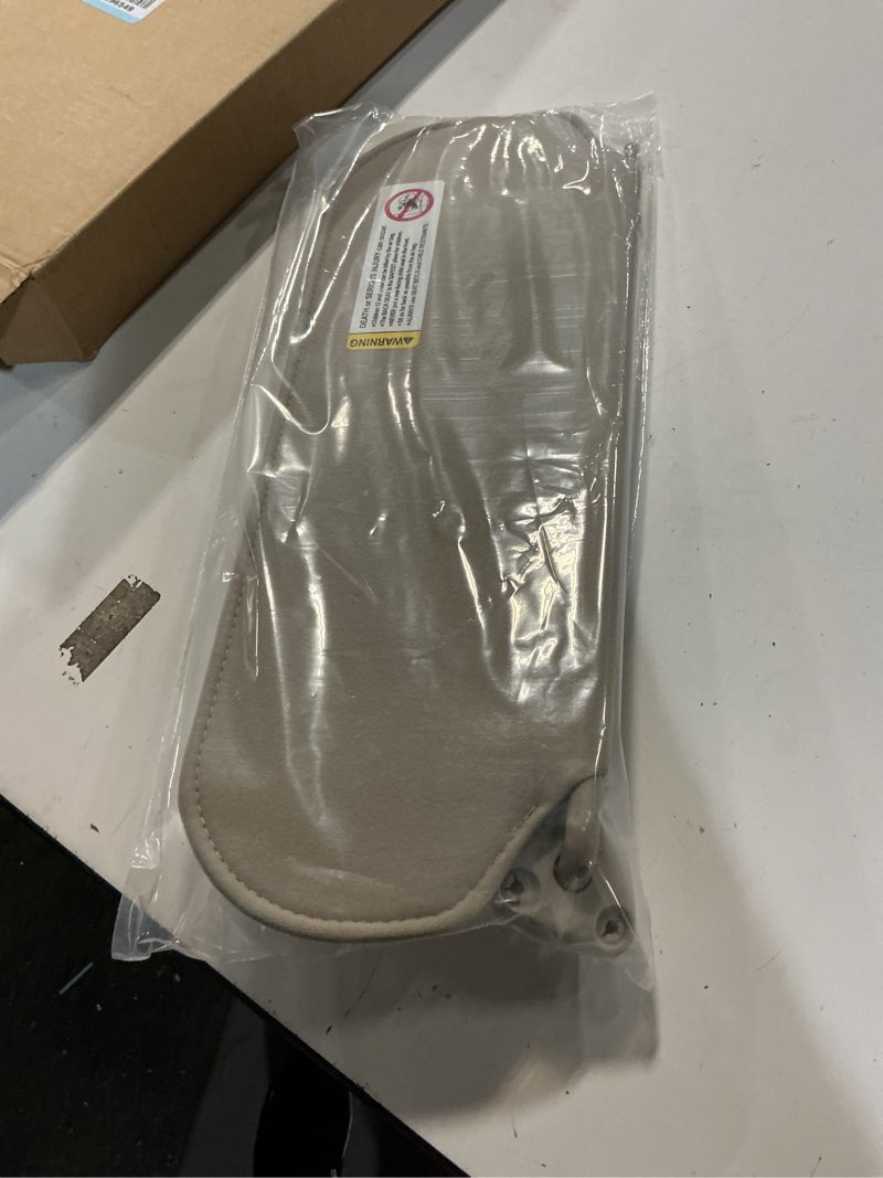 Condition photo showing New/Like New for Left Driver Side Sun Visor Compatible with Chevrolet Express GMC Savana 1500 2500 3500 4500 1999-2019 Replaces# 84054688 (Gray)