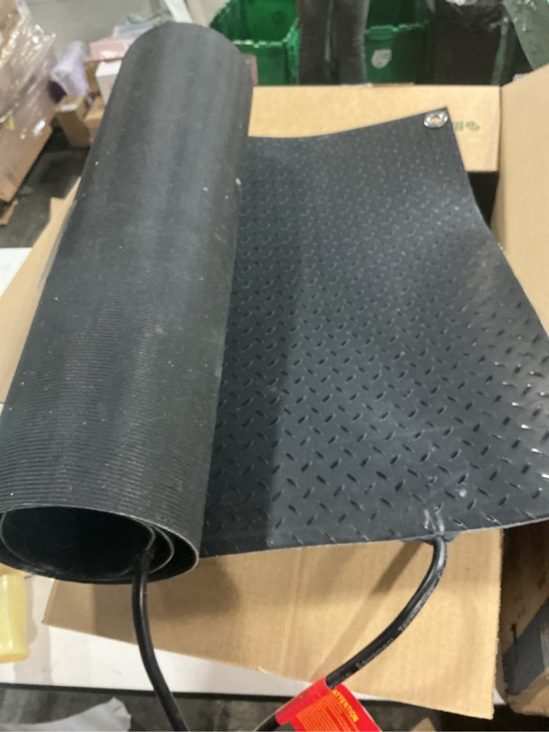 Condition photo showing Good Condition for 20 x 60 Inch Snow Melting Mats,Upgraded Heated Mat Anti-Slip Electric Snow Outdoor Winter Ice Heated Rubber Mat for Walkways/Driveways/Floor