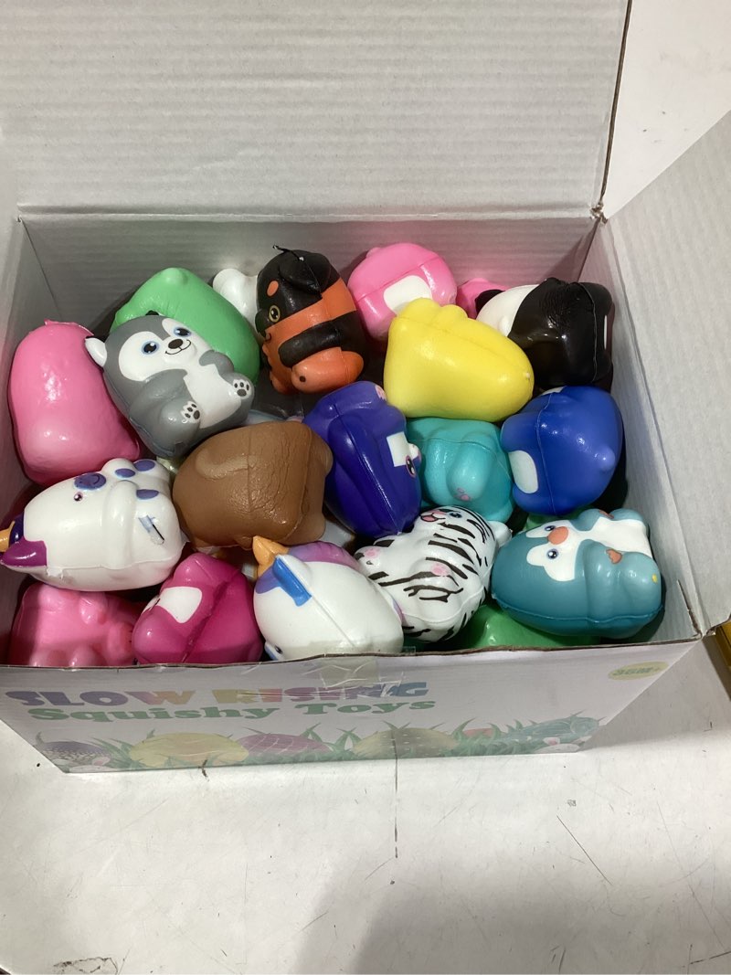 Condition photo showing Good Condition for 30 Packs Party Favors Slow Rising Stress Relief Squishies for Kids, Birthday Goodie Bag Stuffers Treasure Box Toys, Kids Classroom Prizes,Claw Machine Toys,Mini Animal Toys