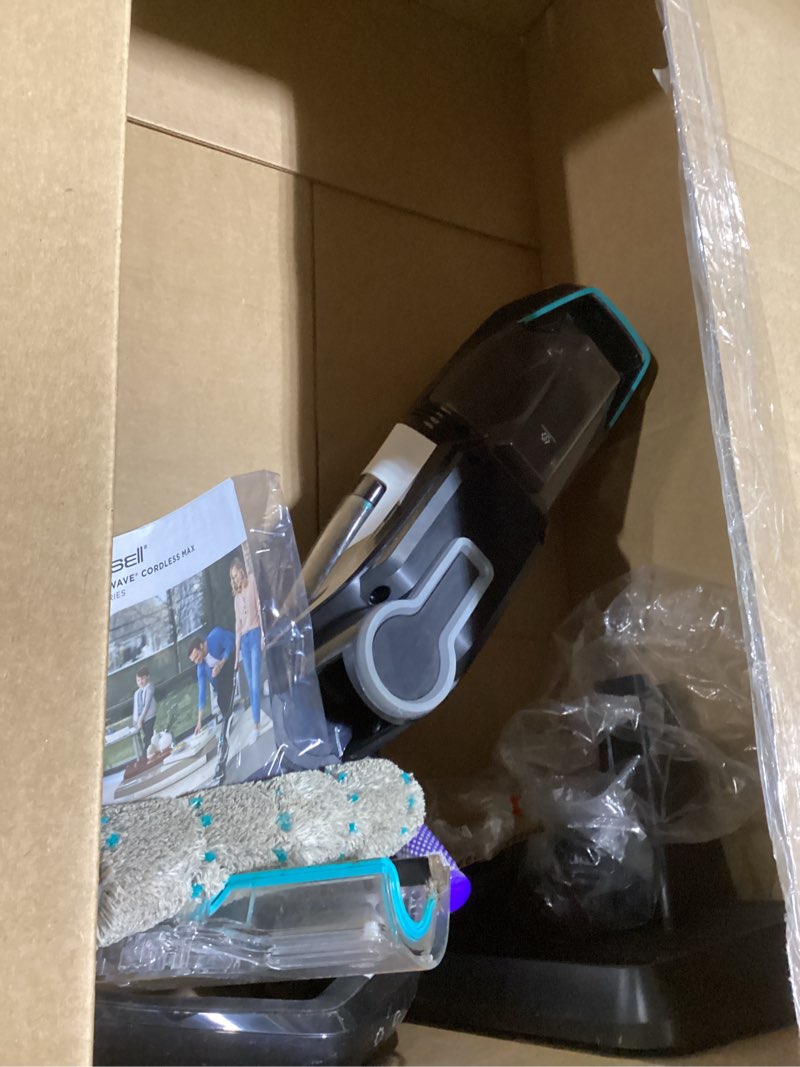 Condition photo showing Good Condition for bissell crosswave cordless max vacuum mop all in one wet and dry vac combo hard floor cleaner and area rugs, cordless mop, pack-in formulas included, 2554a crosswave max