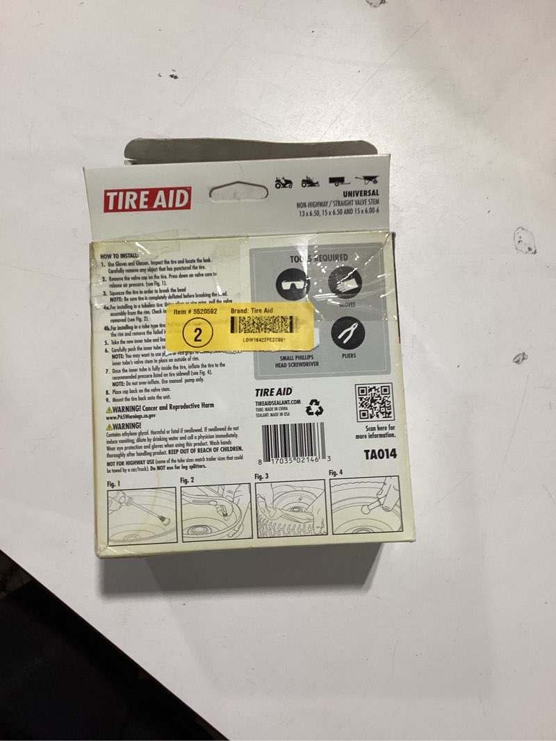 tire aid utility tire inner tube