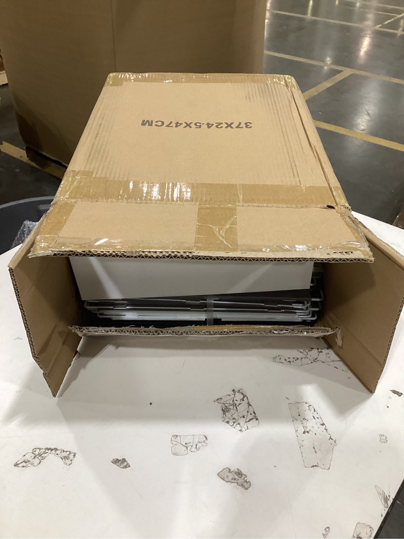 Condition photo showing New/Like New for Cat Cage Cat Enclosure with Litter Box, Cat Playpen Detachable Metal, Cat Cage Indoor and Outdoor, Ferret Cage, Rabbit Cage White 3 28''L 18''W 42''H