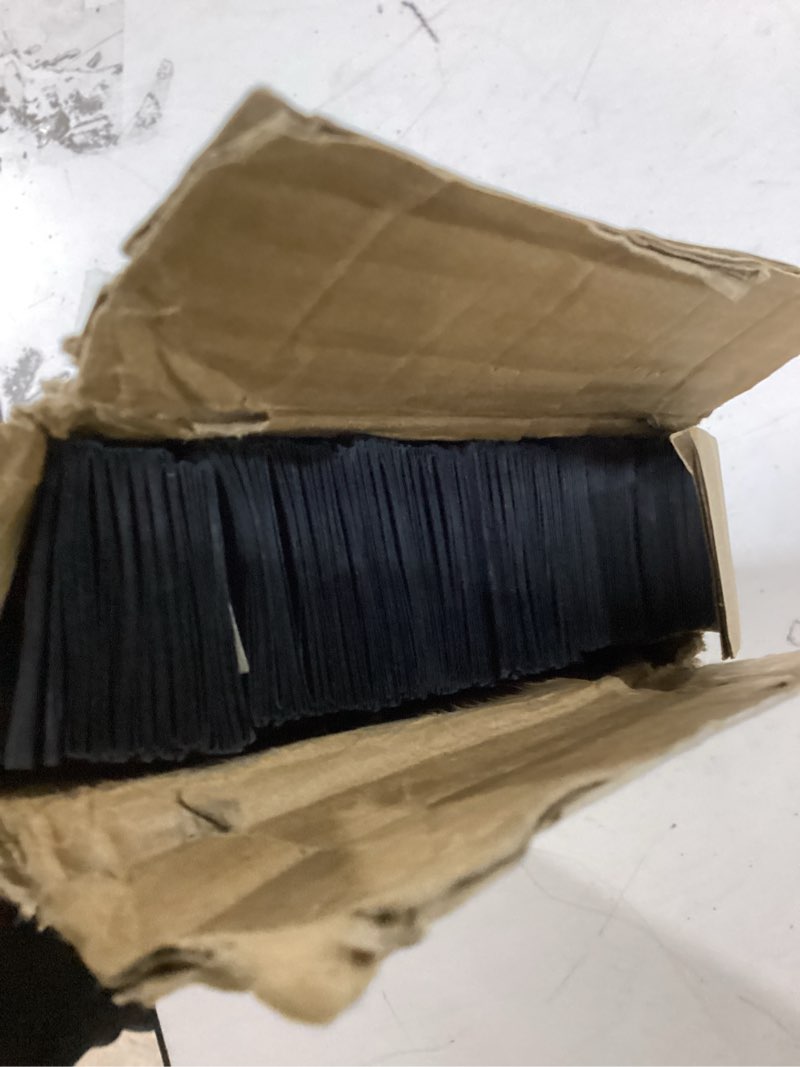 Condition photo showing As Is for Redi Shade No Tools Original Blackout Pleated Paper Shade Black, 36" W x 72" L, 6 Pack 36"W x 72"H