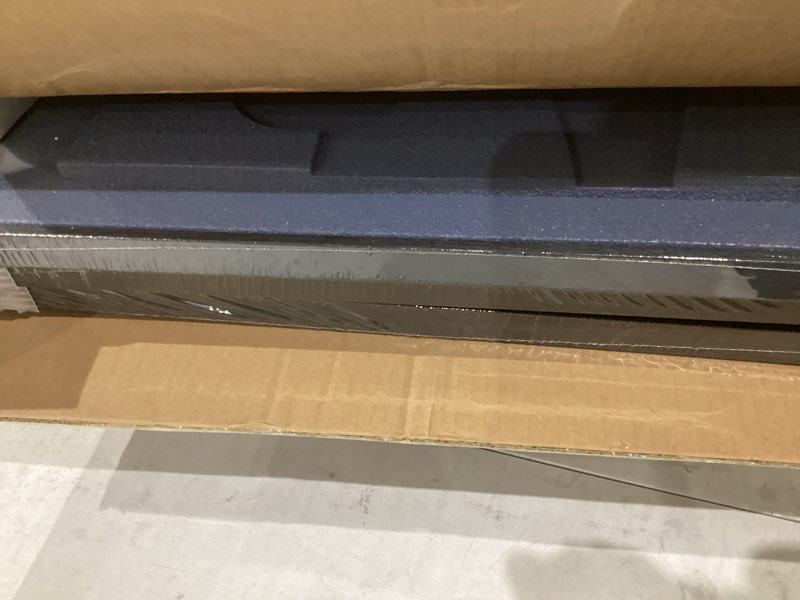 Condition photo showing New/Like New for Large 3D Textured Framed Blue and White Abstract Wall Art, 3 Piece Modern Artwork for Walls, Minimalist Navy Blue Geometric Paintings for Living Room, Bedroom, Dining Room, Office Wall Decor 20x30 In 20" W x 30" H x 3Pcs Blue and White