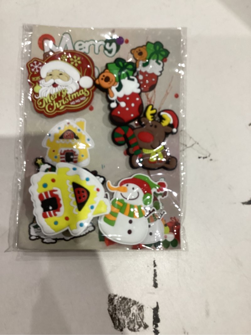 Condition photo showing New/Like New for Fridge Magnets for Kids, Large Cute Christmas Fridge Magnets for Toddlers 1-3, Soft Full Back Toddler Magnet for Refrigerator Educational Learning Toys for Boys Girls, Magnet for Kids Birthday Gifts