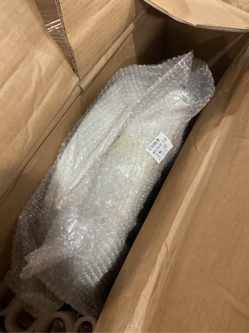 Condition photo showing Good Condition for solid wood dining chairs kitchen chairs set of 2 mid century modern dining chairs with wooden frame and upholstered farmhouse dining room chairs for kitchen,living room b-natural wood + beige