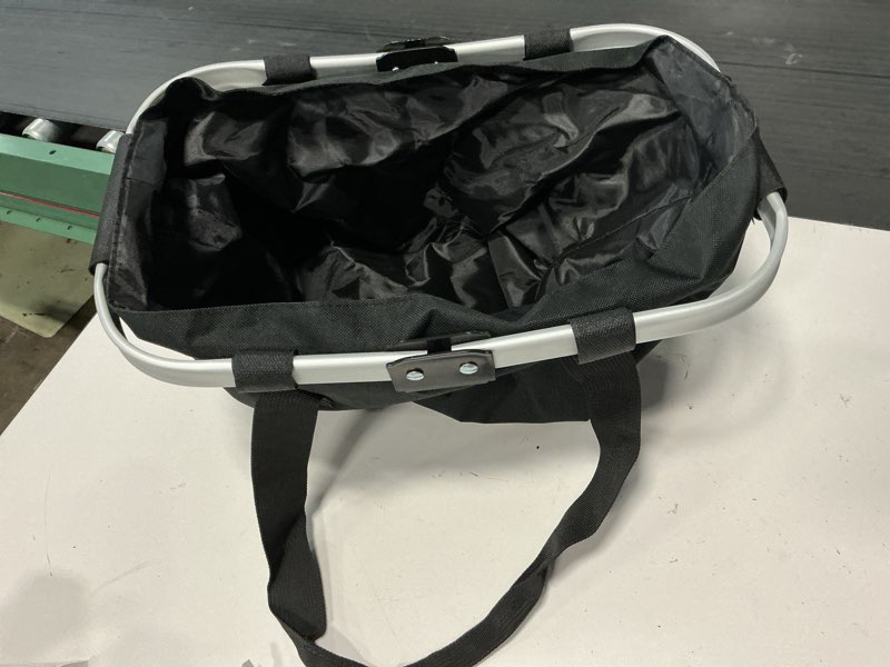 Condition photo showing Good Condition for concord folding handlebar bicycle basket, gray