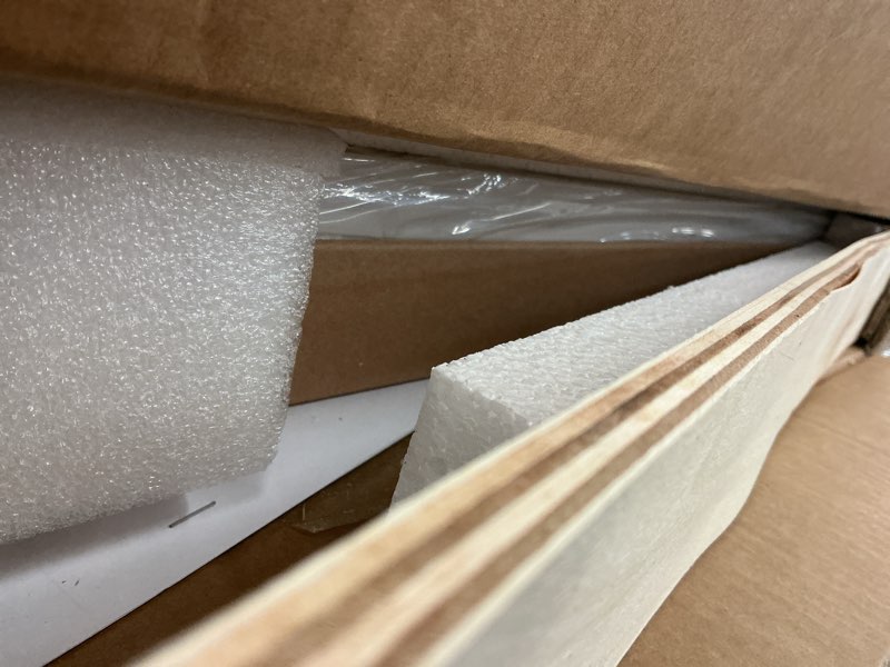 Condition photo showing Good Condition for Paintable Bifold Doors for 48" x 80" Opening, Closet Folding Doors with Hardware kit Included, Assembly Required, 1 Panel-White 47"x78-3/8"(fit opening 48''x80'') White