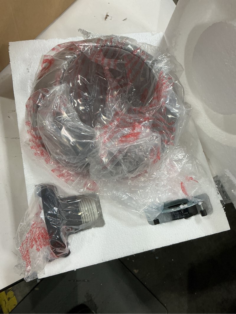 Condition photo showing New/Like New for matte black semi flush mount ceiling fixture 11" hammered glass shade modern close to ceiling lighting 1-light art lampshade for hallway foyer bedroom 11 inches smoked glass shade