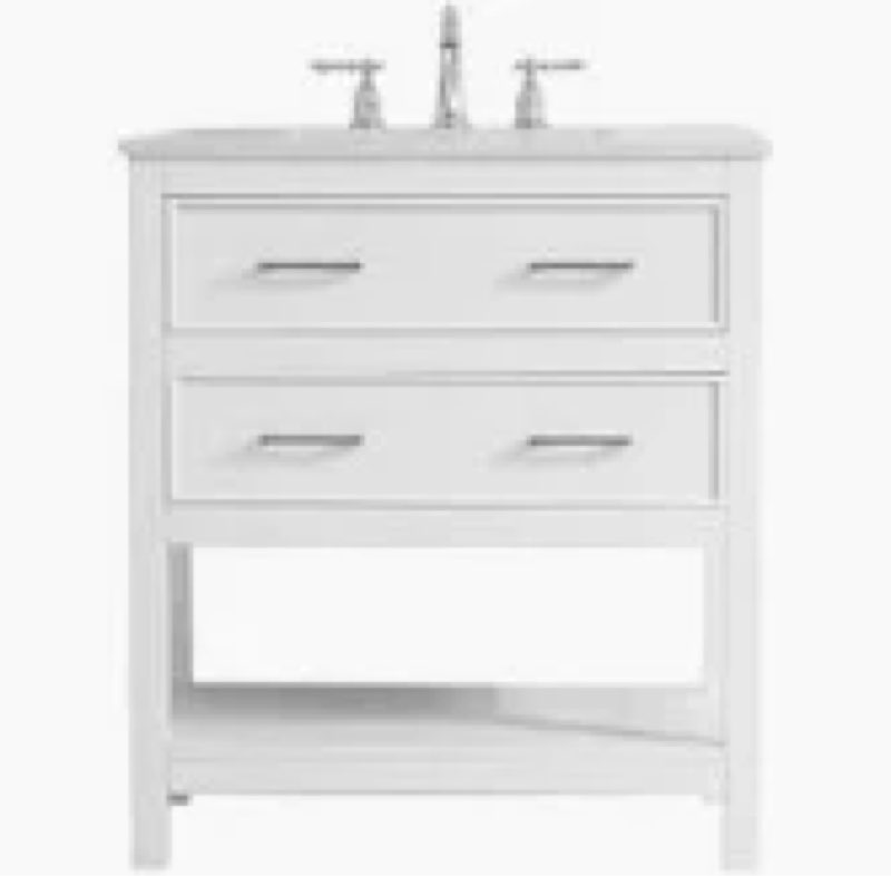 Sinclaire 30" Free-standing Single Bathroom Vanity Set