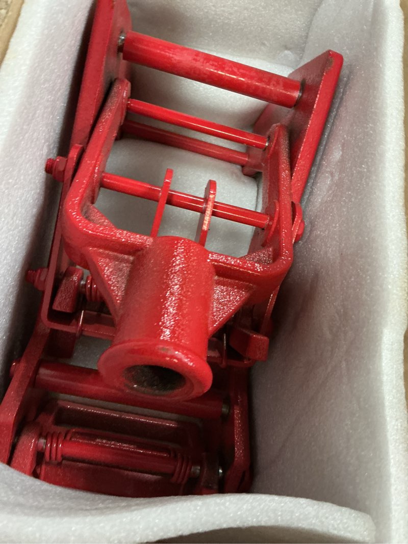 Condition photo showing Good Condition for guardian 2601 portable wall jack for use with 1-1/2 x 3-1/2 inch wood poles or 3-1/4 inch od steel pipe 1000lb load capacity cast iron