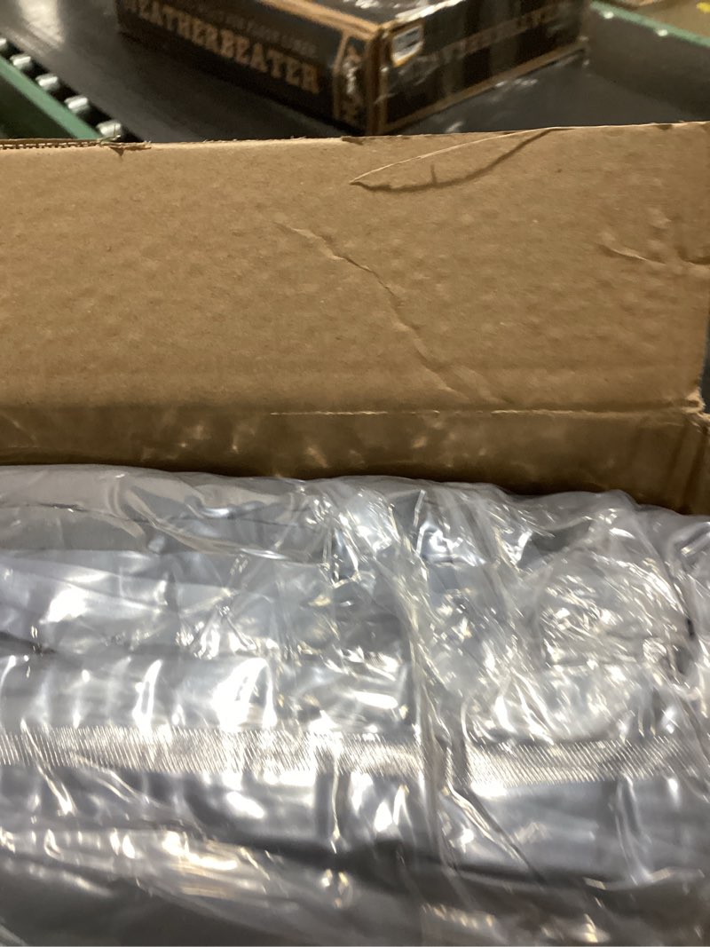 Condition photo showing New/Like New for Soft Oversized King Comforter 120"x120" Extra Large Lightweight Quilted Down Alternative All Season Fluffy Breathable Microfiber Grey Grey Oversized King(120''x120'')