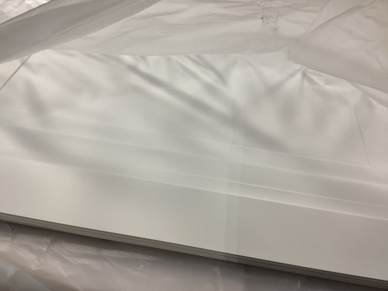 Condition photo showing Good Condition for art3d 12-pack square drop ceiling tile 2ft x 2ft in white, pvc ceiling panel 24 x 24in. - compatible with 15/16" drop ceiling grid system