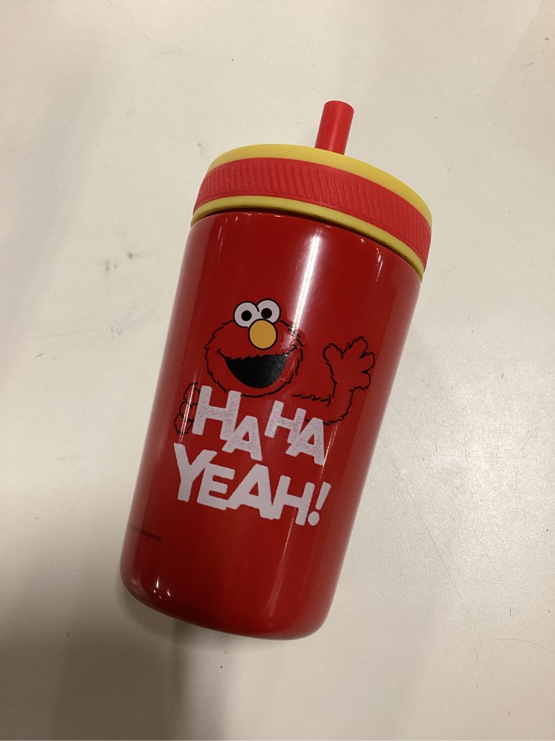 Condition photo showing Good Condition for Zak Designs Sesame Street Kelso Toddler Cups For Travel or At Home, 12oz Vacuum Insulated Stainless 