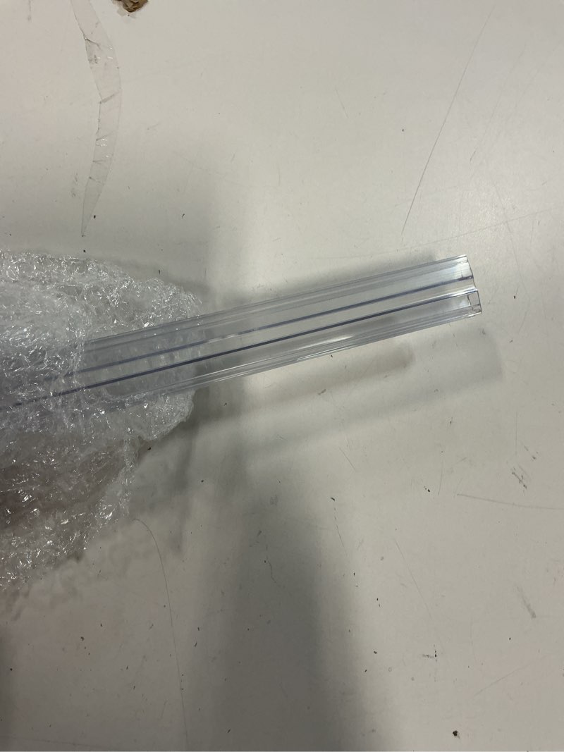 Condition photo showing Good Condition for 1 Pack Living Hinge for Golf Cart Windshield Piano Drum Shield Cuttable Clear PVC Living Hinge(48 Inch)