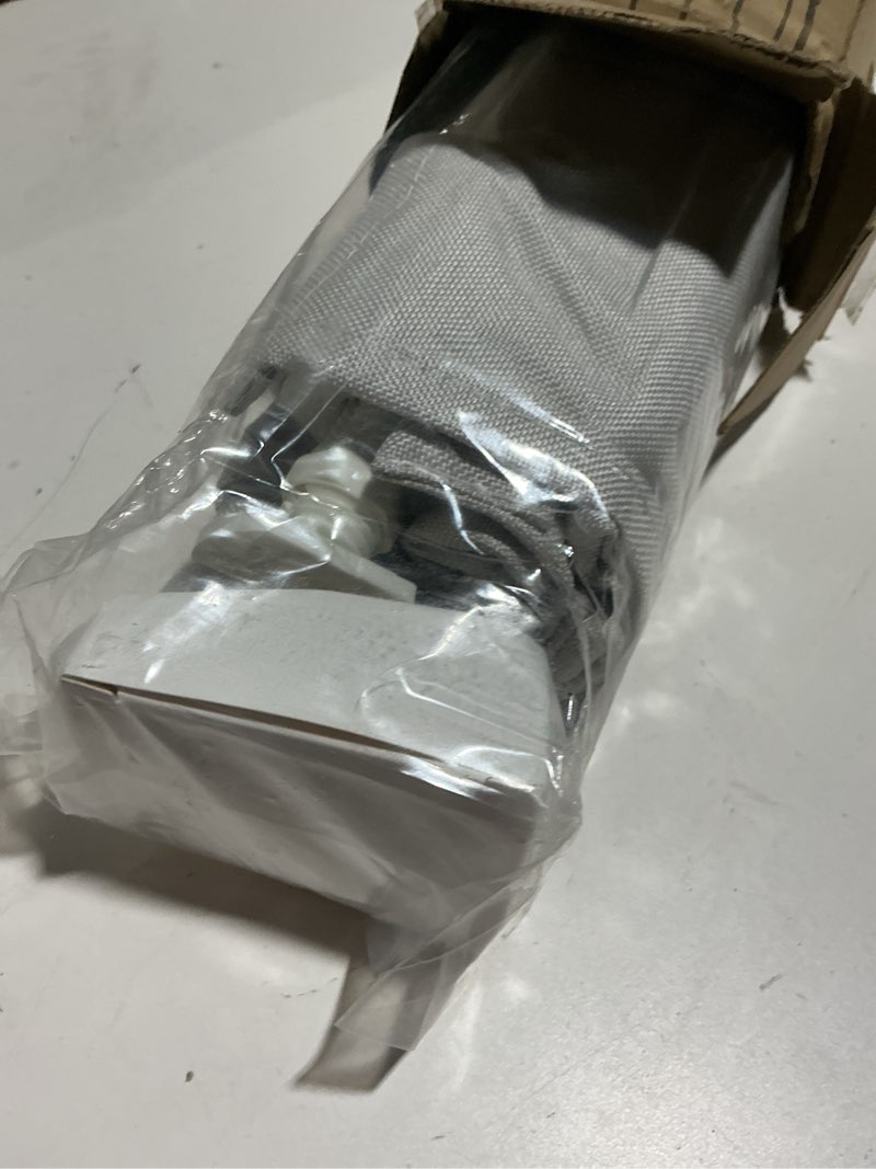 Condition photo showing Good Condition for grandekor no drill no drill cordless roman shades for windows,blackout,39" wx64 h,privacy,thermal insulation roman blinds,easy install for indoor windows,for home,living room,greyish white blackout-white 39"w x 64"h