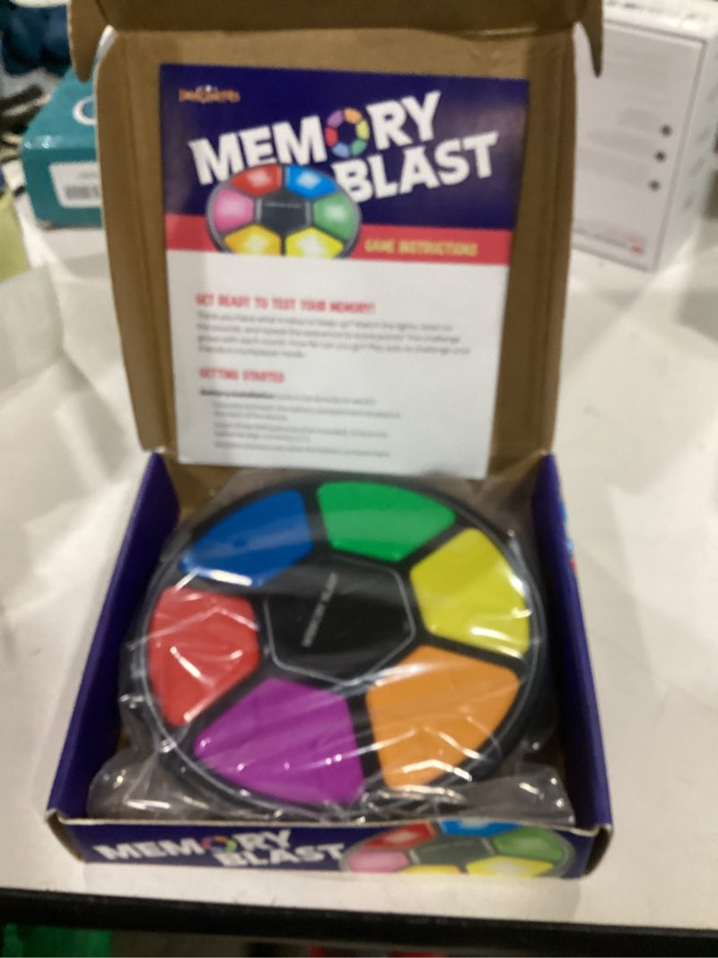 Condition photo showing New/Like New for memory game for kids - easter basket stuffers for boys & girls - 6 7 8 9 10 11 year old boy birthday gifts - toys for 10 year old boy - handheld car travel road kids game for ages 4-8, 6-8, 8-12 years