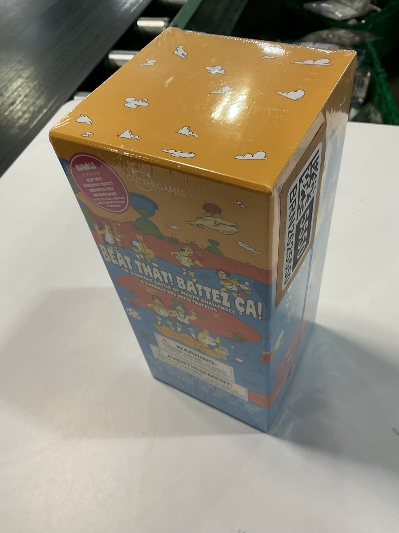 Condition photo showing New/Like New for Beat That Game and Household Objects Expansion Combo Pack by Gutter Games, Family Party Game for 2 Players - Kids, Adults