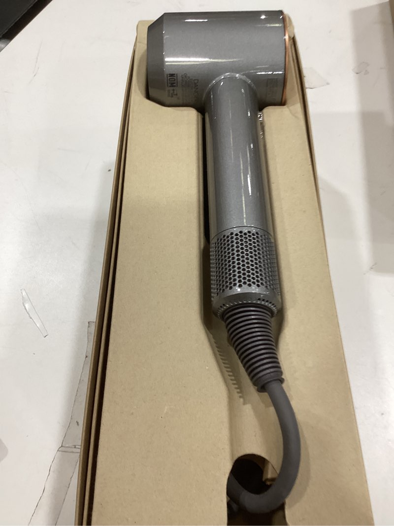 Condition photo showing As Is for Dyson Supersonic™ Hair Dryer Nickel / Copper