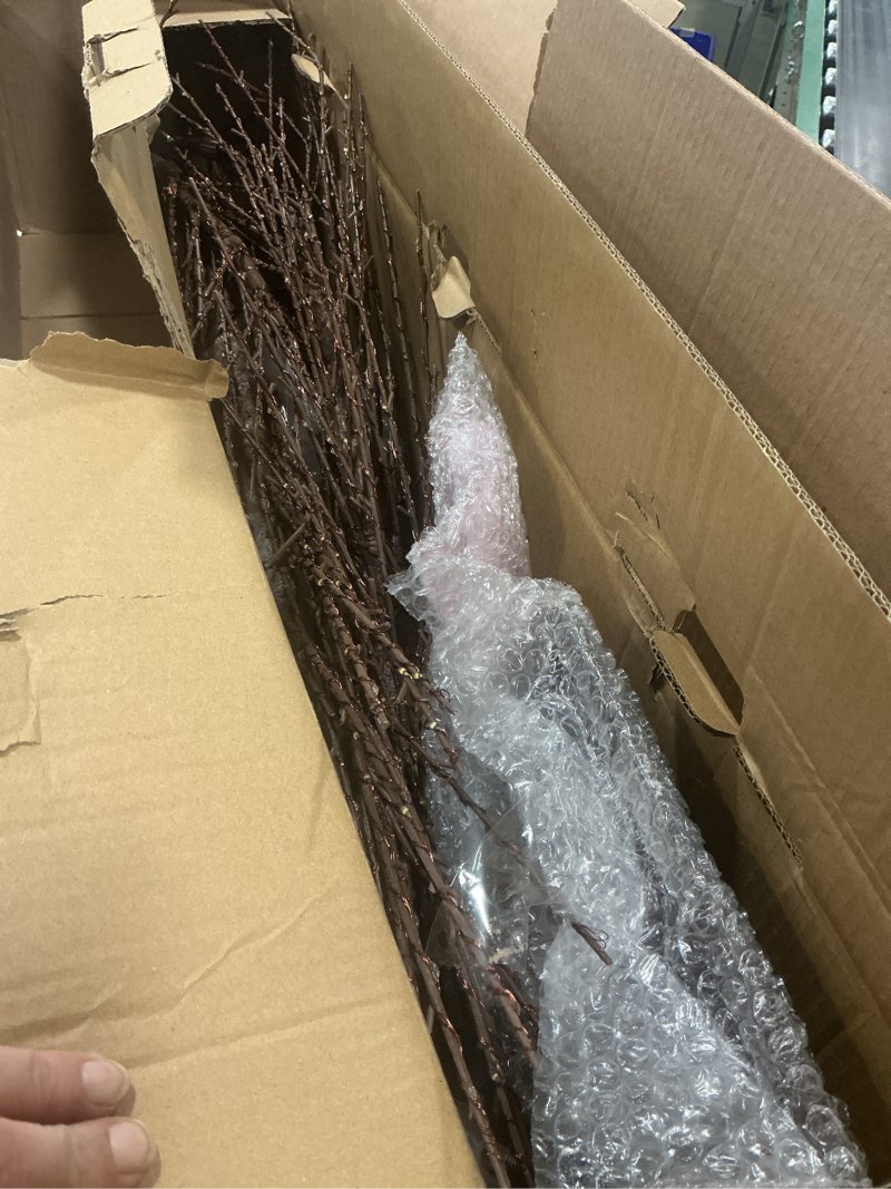 Condition photo showing New/Like New for Hairui Lighted Brown Alpine Tree with 810L Warm White Fairy Lights 6FT, Twig Tree with Lights for Indoor Outdoor Home Christmas Winter Holidays Party Decoration 6FT Brown Alpine Tree
