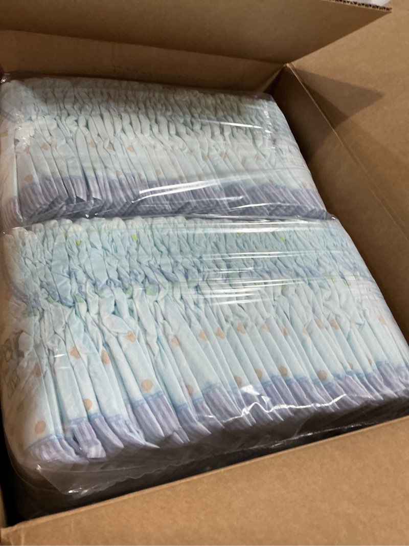 Condition photo showing New/Like New for Luvs Size 3 Baby Diapers, Platinum Protection Bluey Diapers for Day & Night, Size 3, 234 Count (Packaging May Vary) Size 3 234