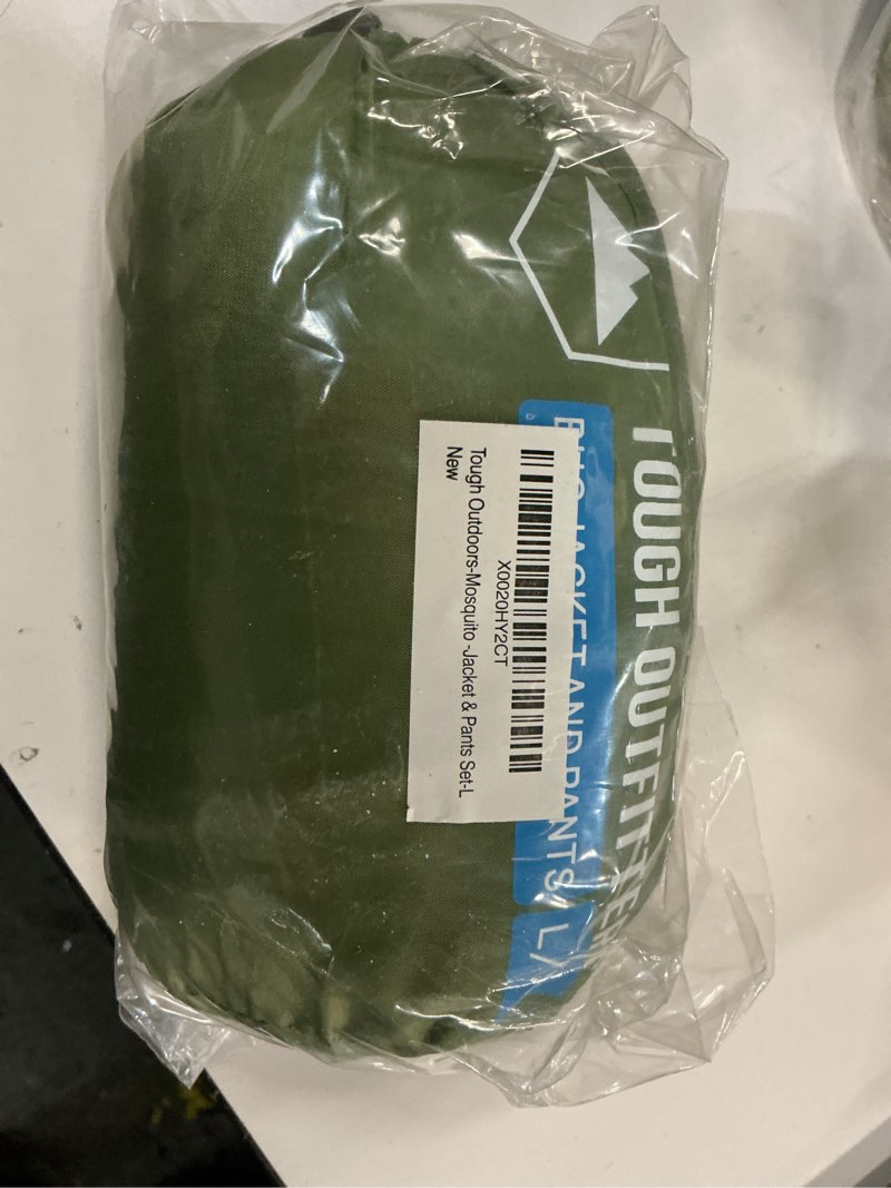 Condition photo showing New/Like New for Tough Outfitters Mosquito Suit - Mosquito Repellent Clothing Men Women - Insect Bug Proof Net Mesh Clothing for Gardening Jacket + Pants Set Large - Extra Large