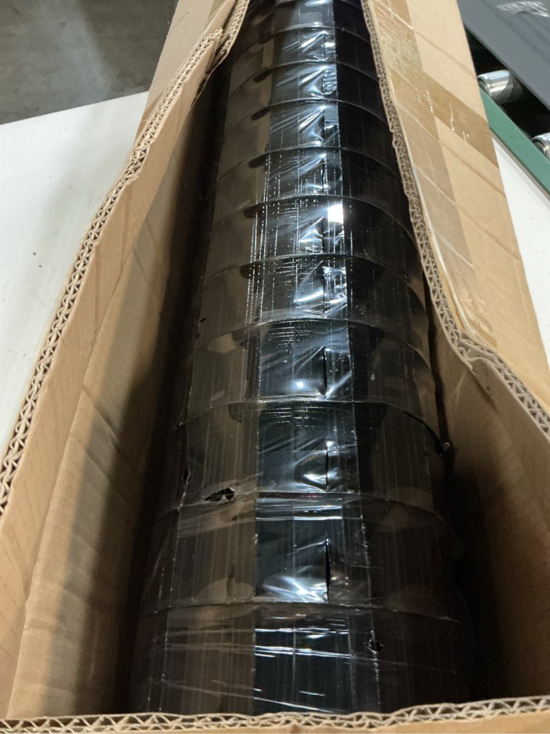 Condition photo showing New/Like New for black pvc coated welded wire fence 36 inch x 59 foot, 2.4" x 2.4" 15ga garden wire fenceing vinyl coated metal wire mesh roll for yard vegetable plant protection outdoor dogs chicken poultry netting 15ga 36"*59'